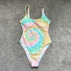 Stony clover tie dye bathing suit
